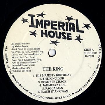 Vivian Jones & Vocal Dub Incorporated : The King (LP, Album)