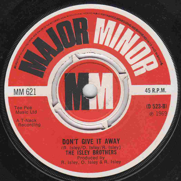 The Isley Brothers : It's Your Thing (7", Single)