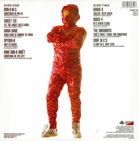 Various : Christmas Rap (LP, Comp)