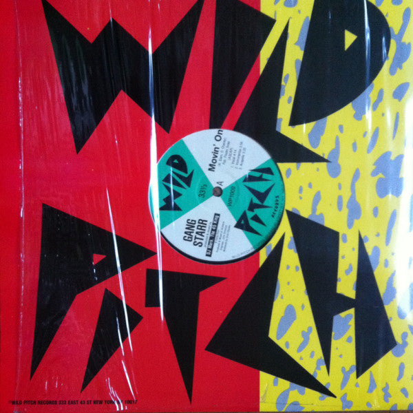 Gang Starr : Movin' On / Gusto / Knowledge (12", RP)