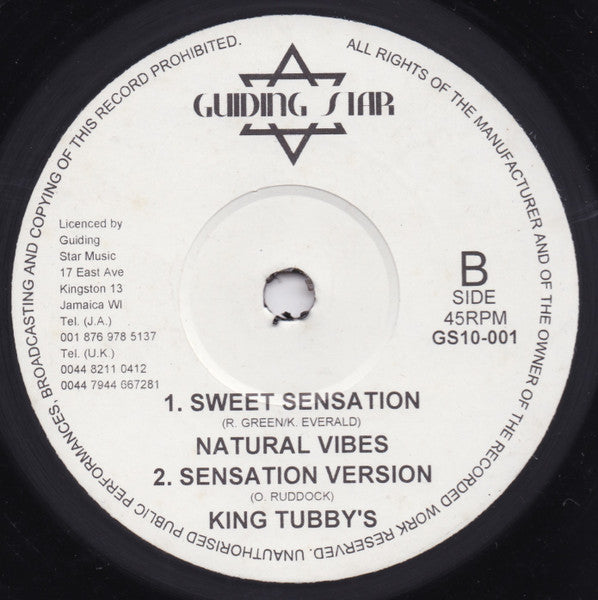 Junior Reid / Natural Vibes : One Sufferation / Sweet Sensation (10", RP)