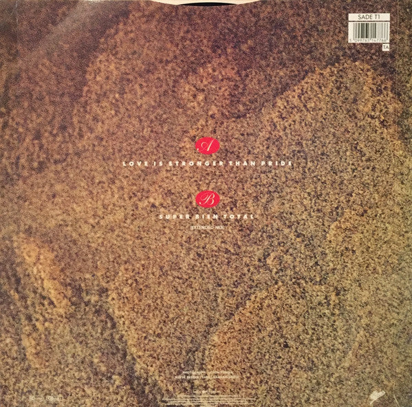 Sade : Love Is Stronger Than Pride (12", Single)