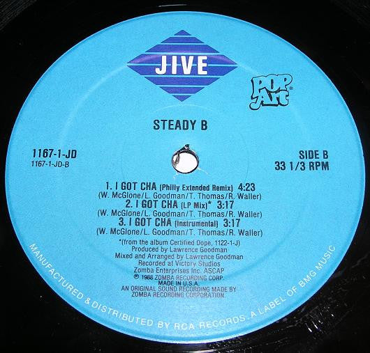 Steady B : Serious (12")