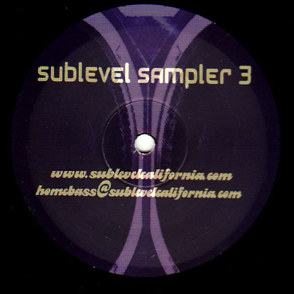 Force Of Nature / DJ Dennis (2) : Sublevel Sampler 3 (12")