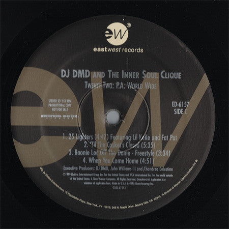 DJ DMD And The Inner Soul Clique : Twenty-Two: P.A. World Wide (2xLP, Album, Promo, Cle)