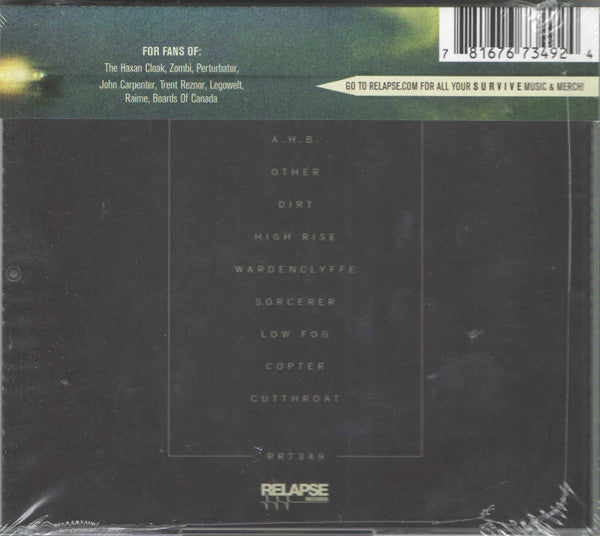 S U R V I V E* : RR7349 (CD, Album)