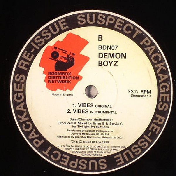 Demon Boyz : Vibes (12")