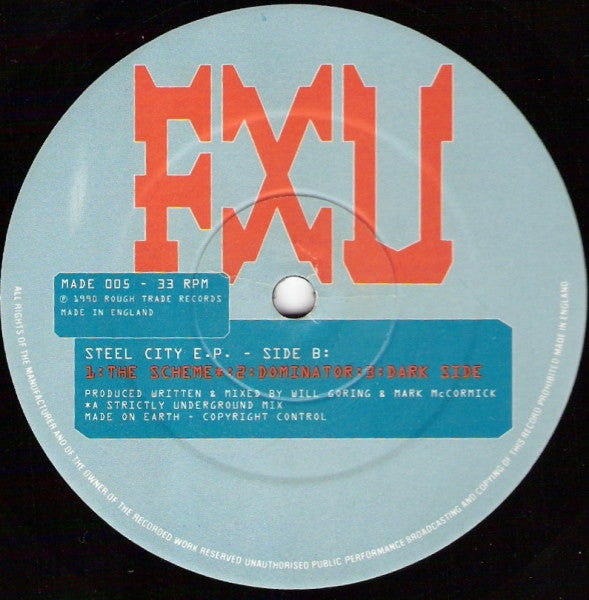 FXU* : Steel City E.P. (12", EP)