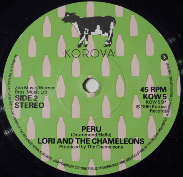 Lori And The Chameleons* : The Lonely Spy (7", Single)