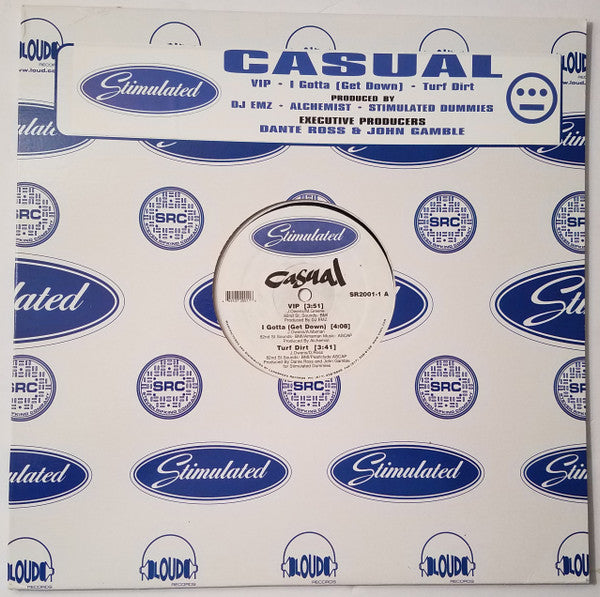 Casual : VIP / I Gotta (Get Down) / Turf Dirt (12", Maxi, M/Print)