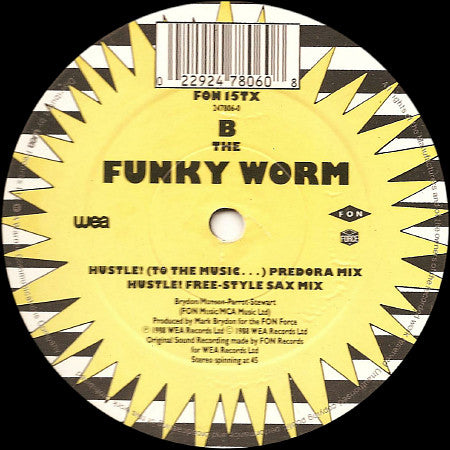 Funky Worm : Hustle! (To The Music...) (12")