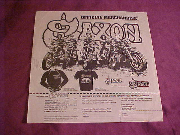 Saxon : Wheels Of Steel (LP, Album)
