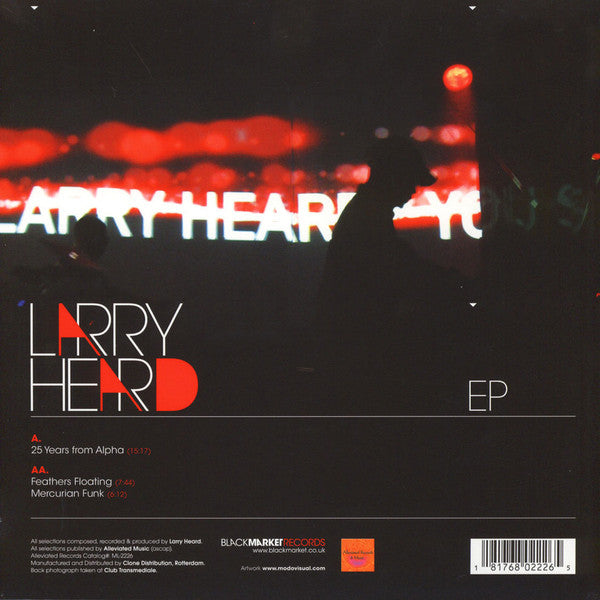 Larry Heard : 25 Years from Alpha (12", EP, RE)