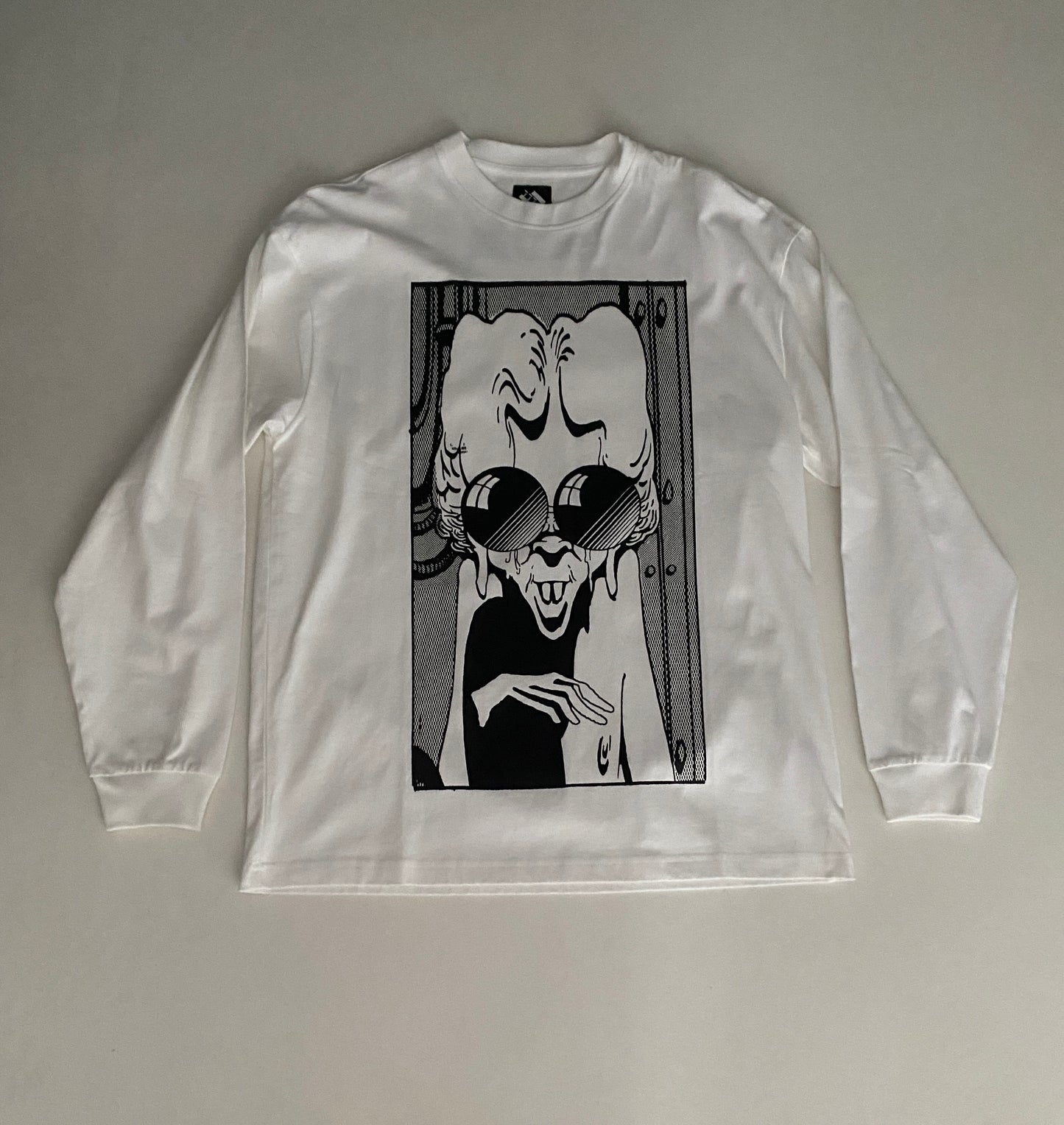 Trilogy Tapes Comics Flat Shades Long Sleeve Tee