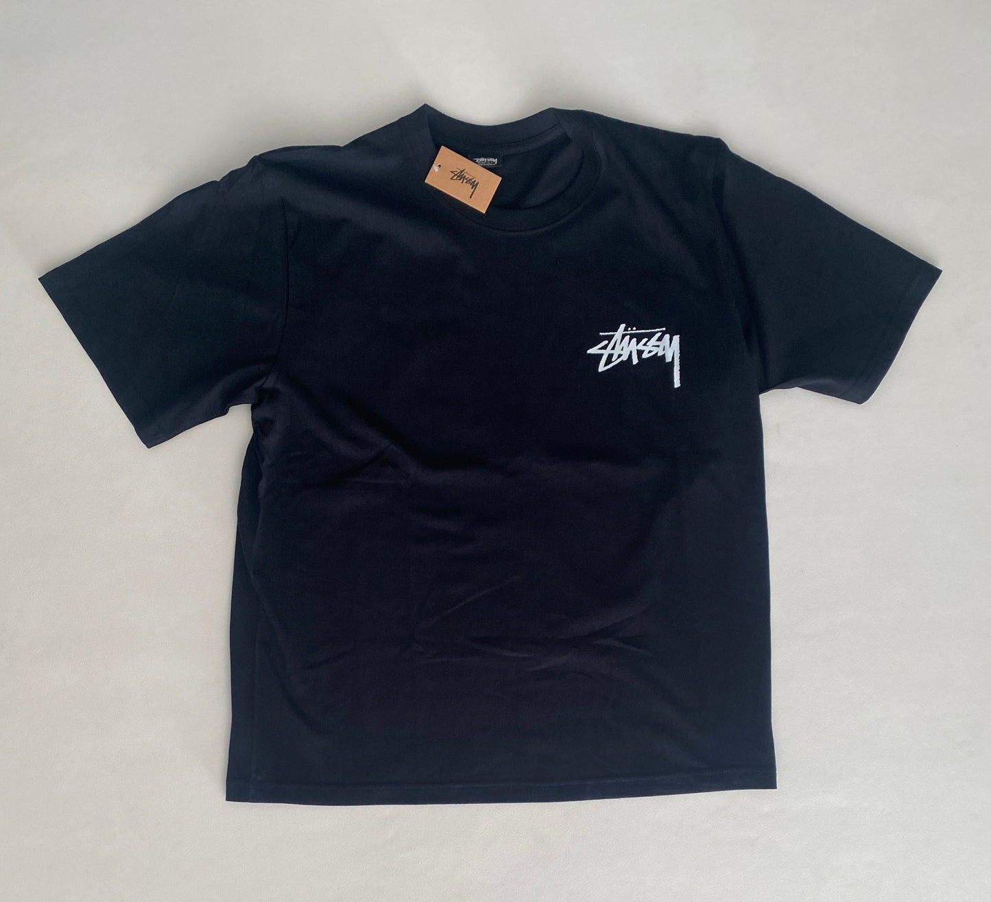 Stussy Fuzzy Dice Tee Black