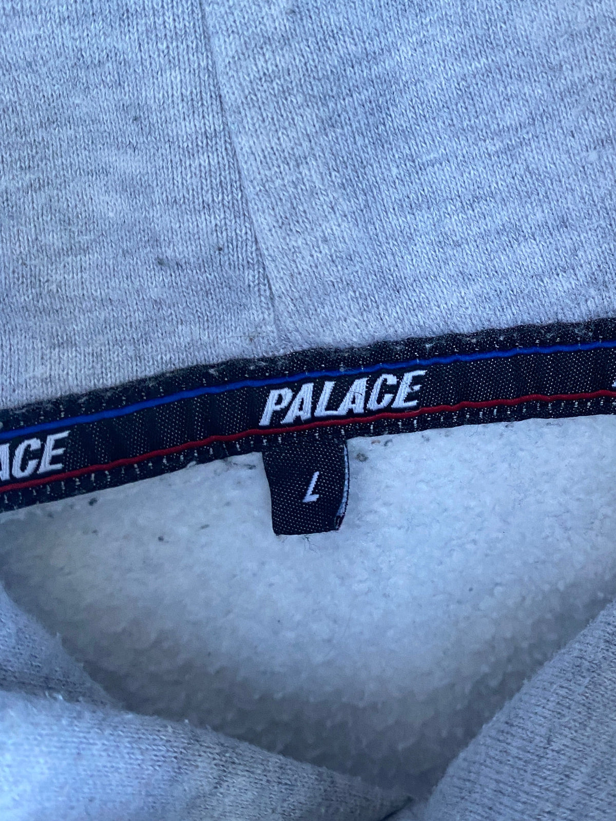 Palace Skateboards "Just A Hood" Hoodie Grey