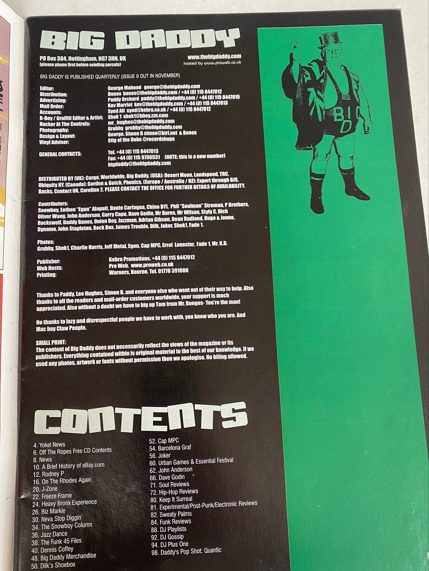 Big Daddy Magazine Issue 8