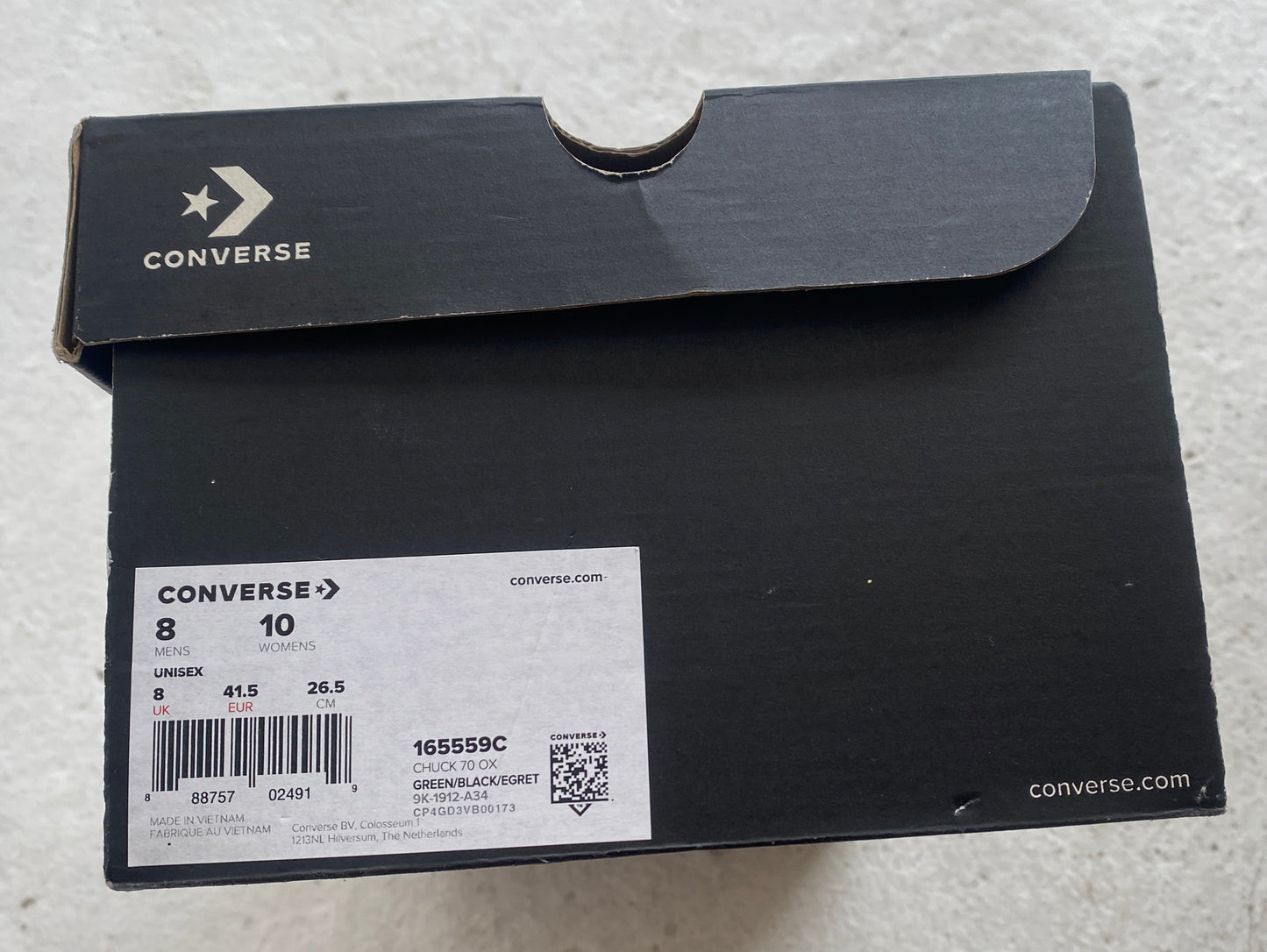 Converse x Carhartt Chuck 70 Ox - Size UK 8