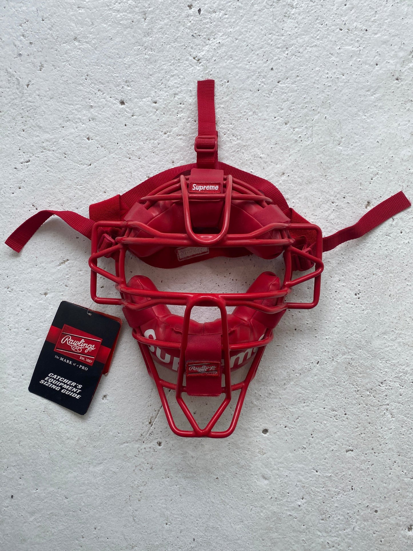 Supreme x Rawlings Catchers Mask