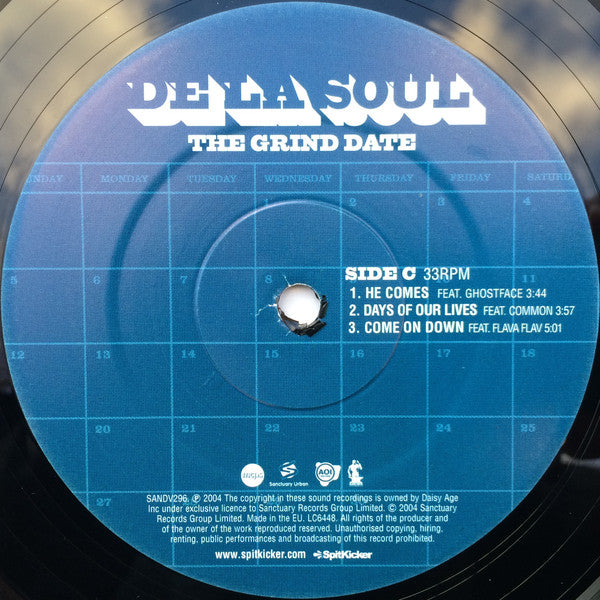 De La Soul : The Grind Date (2xLP, Album)