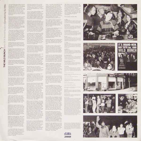 Milo Johnson : The Wild Bunch (Story Of A Sound System) (2x12", Comp)