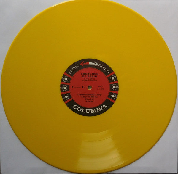 Miles Davis : Sketches Of Spain (LP, Album, Ltd, RE, Yel)