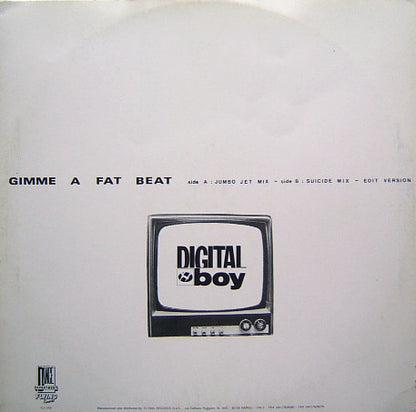Digital Boy : Gimme A Fat Beat (12")