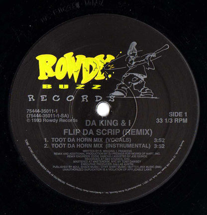 Da King & I : Flip Da Scrip (Remix) (12")
