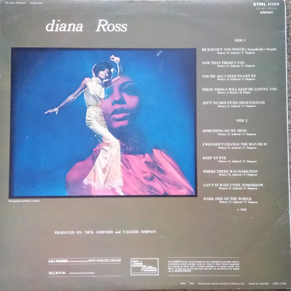 Diana Ross : Diana Ross (LP, Album)