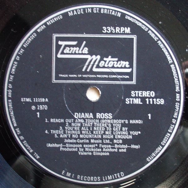 Diana Ross : Diana Ross (LP, Album)