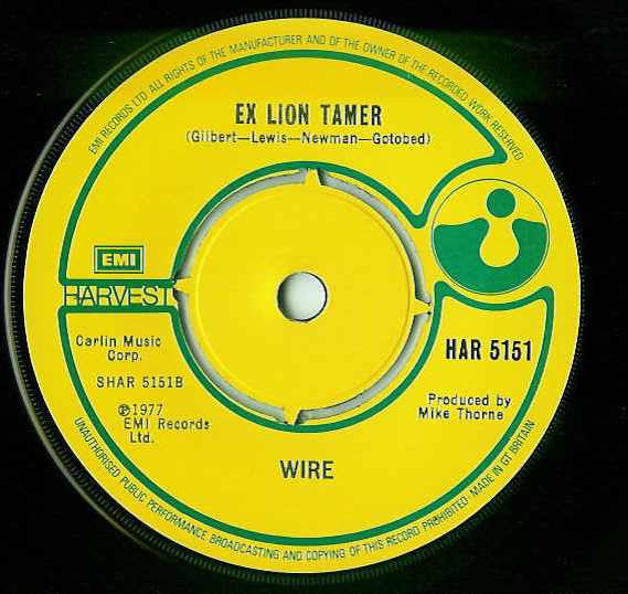 Wire : I Am The Fly (7", Single, Pus)
