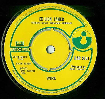 Wire : I Am The Fly (7", Single, Pus)
