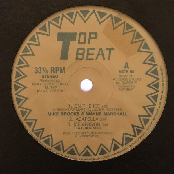 Mike Brooks & Wayne Marshall (3) : On The Ice (12")