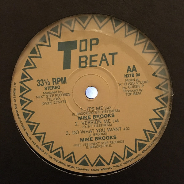 Mike Brooks & Wayne Marshall (3) : On The Ice (12")