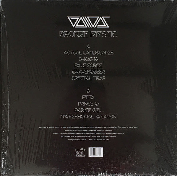 Gallops : Bronze Mystic (LP, Album, Ltd)