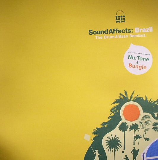 Tenorio Jr. / Bazeado : Sound Affects: Brazil (The Drum & Bass Remixes) (12", Smplr)