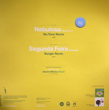 Tenorio Jr. / Bazeado : Sound Affects: Brazil (The Drum & Bass Remixes) (12", Smplr)