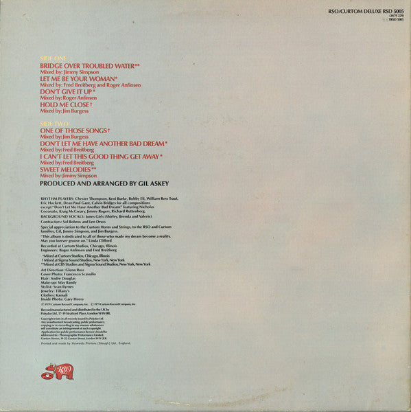 Linda Clifford : Let Me Be Your Woman (LP, Album, Gat)