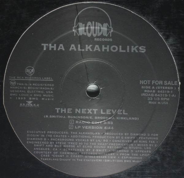 Tha Alkaholiks : The Next Level (12", Promo)