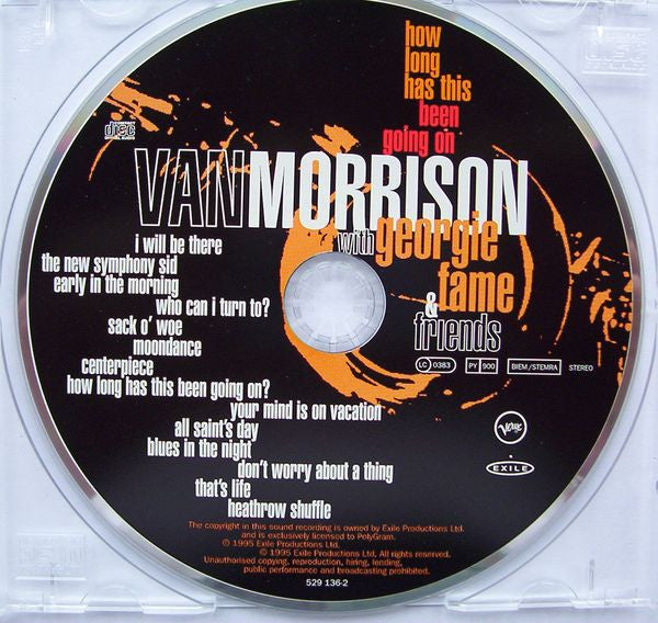 Van Morrison With Georgie Fame & Various : How Long Has This Been Going On (CD, Album)
