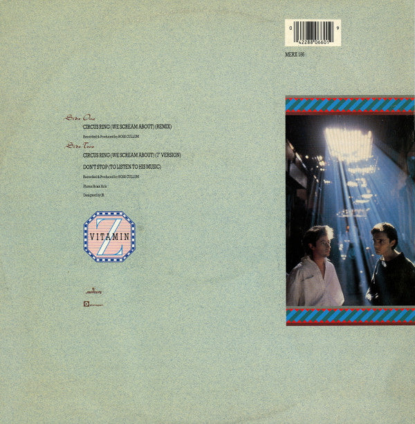 Vitamin Z : Circus Ring (We Scream About) Remix (12")