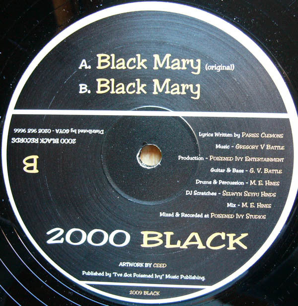 Pariss Clemons : Black Mary (12")