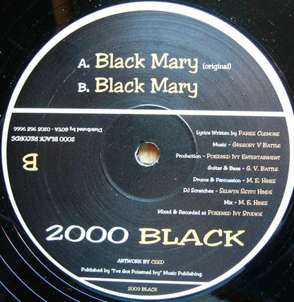 Pariss Clemons : Black Mary (12")