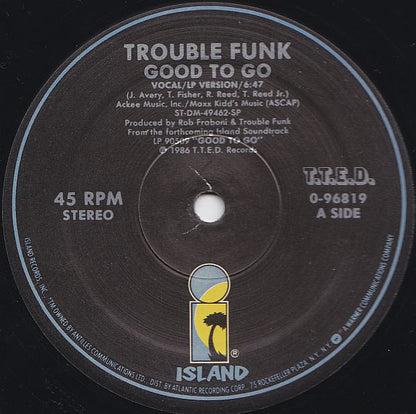 Trouble Funk : Good To Go (12")