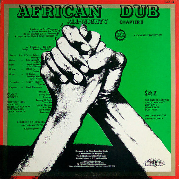 Joe Gibbs & The Professionals : African Dub - All Mighty - Chapter Three (LP)