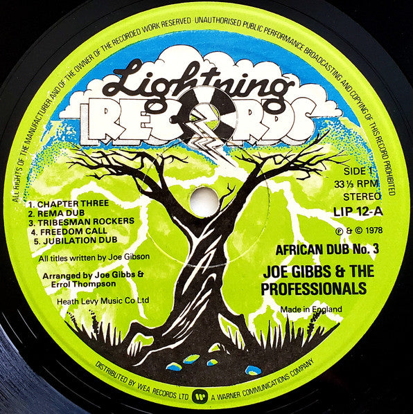 Joe Gibbs & The Professionals : African Dub - All Mighty - Chapter Three (LP)