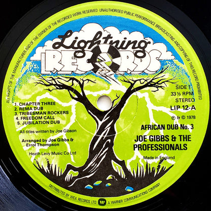 Joe Gibbs & The Professionals : African Dub - All Mighty - Chapter Three (LP)