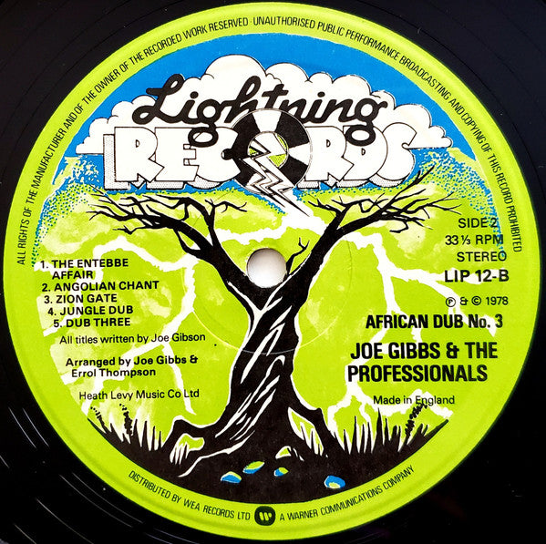 Joe Gibbs & The Professionals : African Dub - All Mighty - Chapter Three (LP)