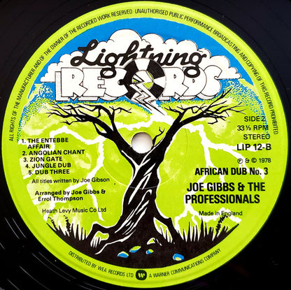 Joe Gibbs & The Professionals : African Dub - All Mighty - Chapter Three (LP)