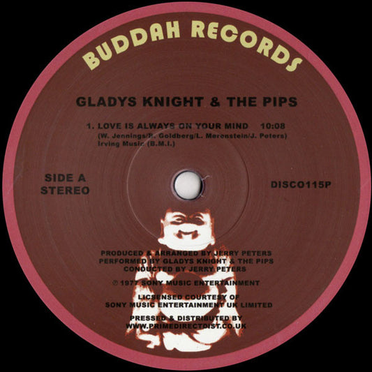 Gladys Knight & The Pips* : Love Is Always On Your Mind / Bourgie' Bourgie' (12", RE, RM)